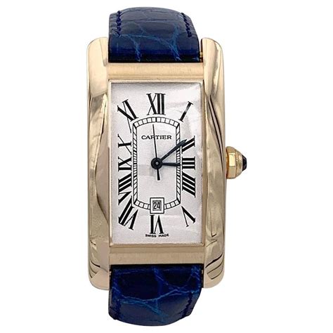 cartier tank américaine or jaune